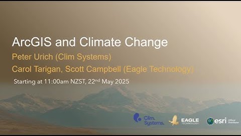 ArcGIS and Climate Change