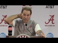 Nick Saban on when a girlfriend dumped him