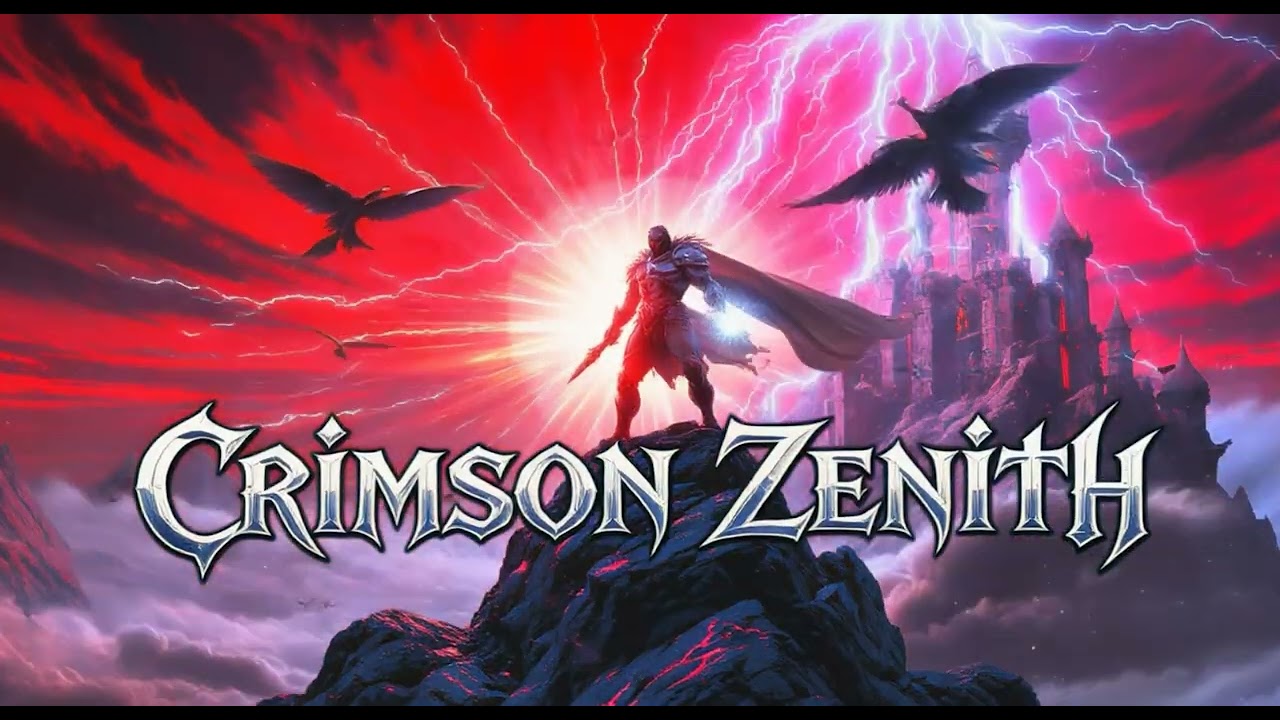 Crimson Zenith: Epic Power Speed Metal Anthem of Freedom