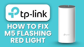 How to Fix TP Link Deco M5 Flashing Red Light 🔴 Troubleshoot & Restore WiFi Connection Fast