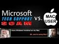 Windows Tech Support Scam gets Owned by Mac User