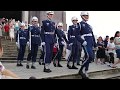 20171003中正紀念堂(Chiang Kai-shek Memorial Hall)空軍儀隊降旗~雲手