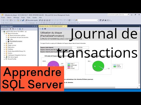 Vidéo: Comment réduire un journal de transactions dans SQL Server 2008 ?
