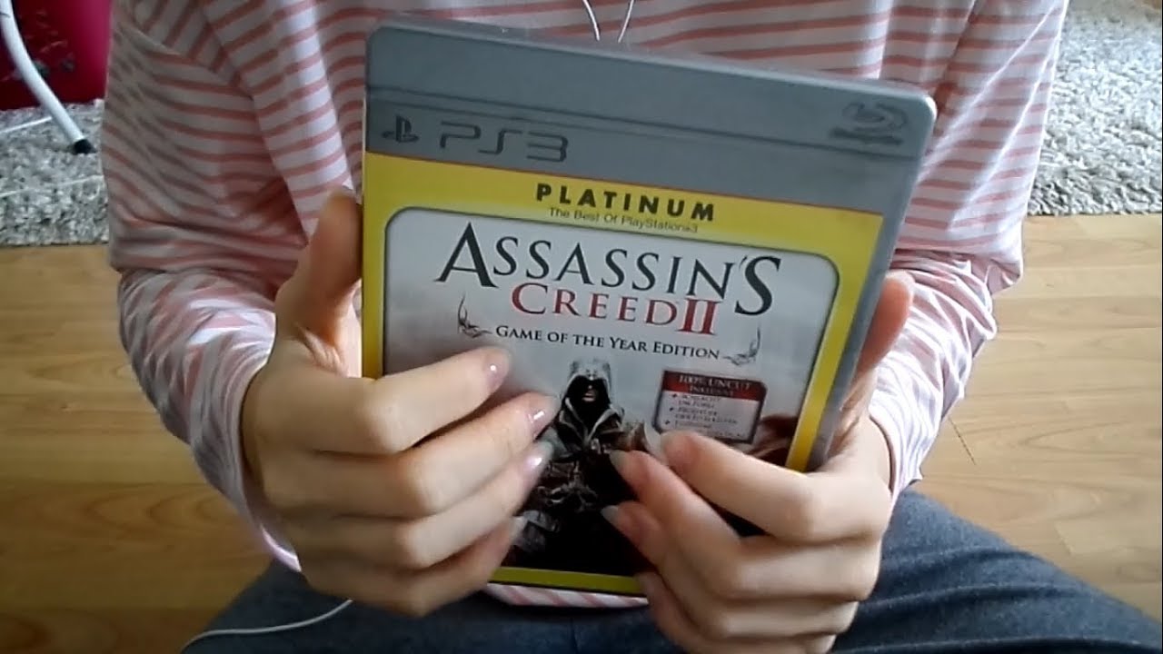 [ASMR] Fast Tapping on my PS3 Games