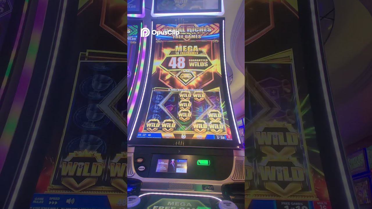 S | Regal Riches Slot Machine MEGA WIN! 🤑 Huge Jackpot Celebration!