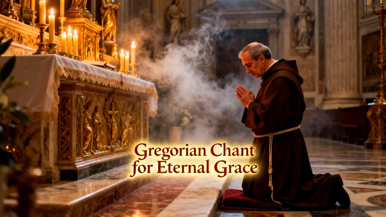Gregorian Chant for Healing Sleep and Holy Balance | Benedictine Ambience and Sacred Reflection