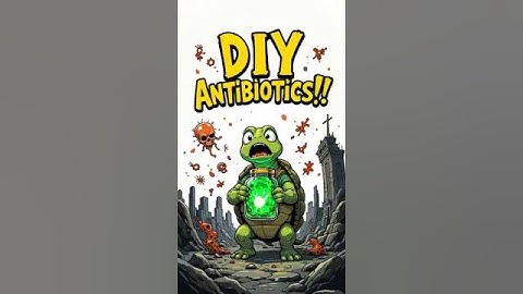 How to Make Antibiotics After the Apocalypse | Survival Science Hack #antibiotics #diymedicine