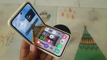 Samsung Galaxy Z Flip 5: How to Record Screen Using a Left Handle Diagonal Up Swipe (Good Lock)