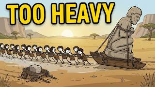 How Did Ancient Human Move Heavy Objects Without Wheels