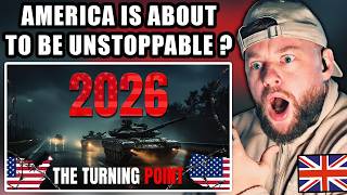 Brit Reacts to how POWERFUL the US Military will be in 2026!