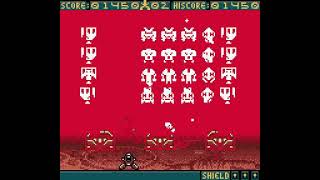 Space Invaders (GBC) - Stage 1: Mercury