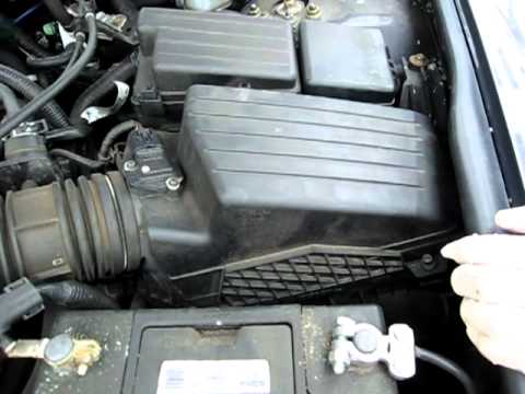 2003-2007 Honda Accord Engine Air Filter Replacement