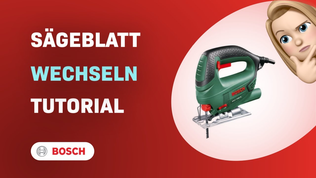 Bosch Stichsäge Pst 54 Pe Sägeblatt Wechseln www.youtube.com