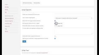 Set the Notification Emails when a Document is Signed including Attachments on Legalesign