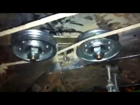 Mtd offroad mower: double pulley clutch build p1 - YouTube diagram for craftsman 42 riding mower parts 