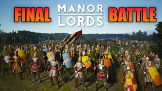 *FINAL BATTLE* Claiming Entire Map in Manor Lords - Manor Lords Live