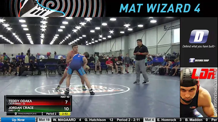 Mat 10 138 Teddy Odaka California Vs Jordan Crace ...