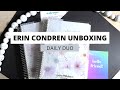 ERIN CONDREN UNBOXING | PLANNER UNBOXING | DAILY DUO UNBOXING