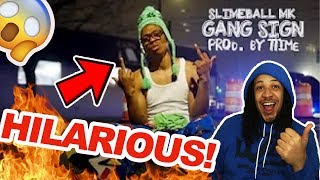 Hilarious! | slimeball mk - gangg sign (official video) reaction
