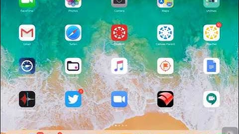 Canvas - Login using Safari
