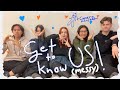 get to know US (messy)