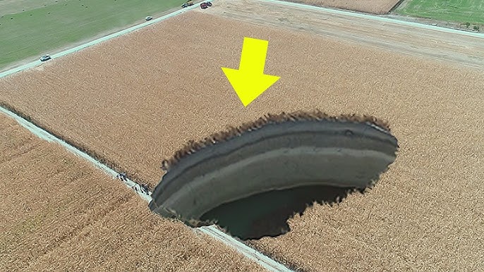 Farmer Discovers a Mysterious Hole on His Property – What He Finds Inside Makes Him Call the Police - YouTube