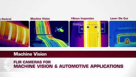FLIR Infrared Cameras for Machine Vision and Automation