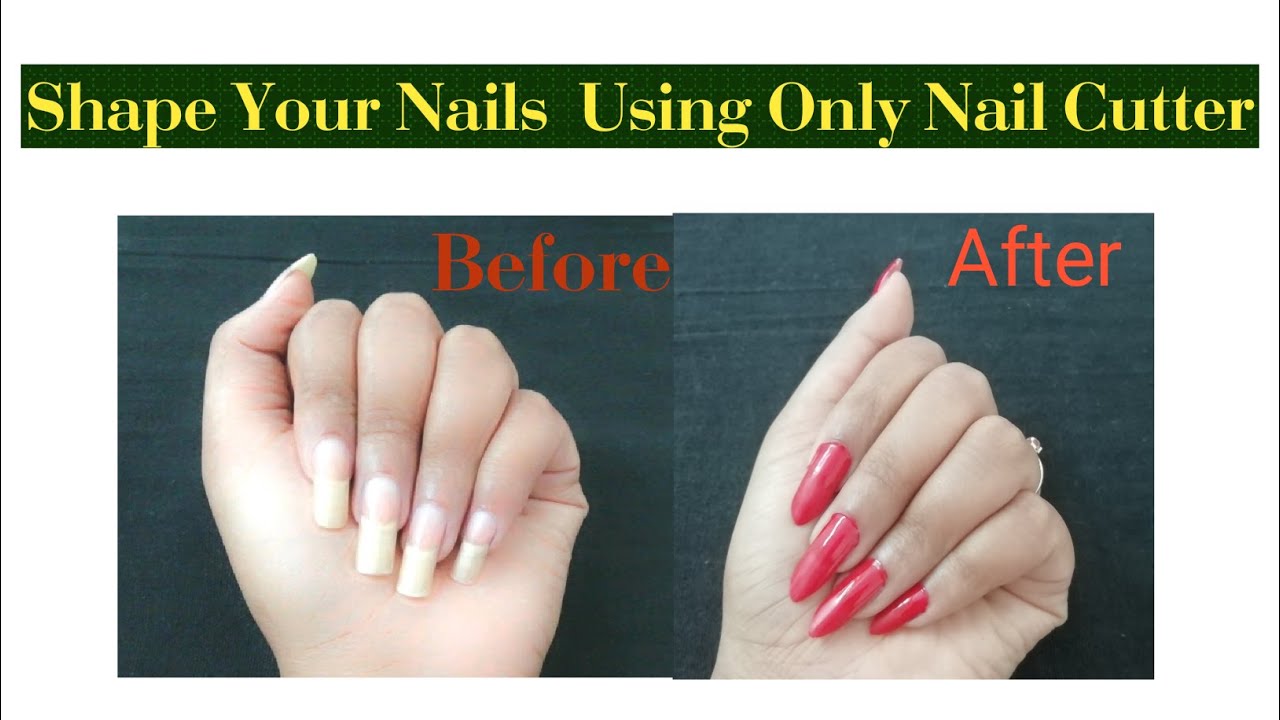 How to Shape Your Nails in Tamil - YouTube