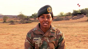 The SANDF, celebrating our youth!  Cpl Moilwa