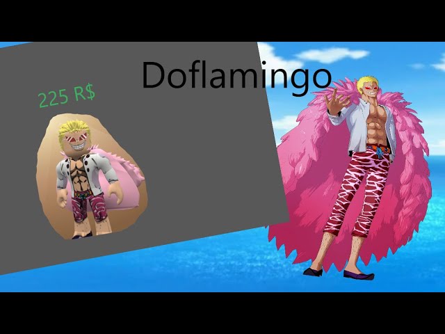 How to make Doflamingo outfit in roblox 