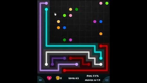 flow game facebook - 12 x 12 mania level 62 Connect the dots