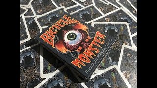 DECK REVIEW #41 : "MONSTER" Playing Cards (By:PlayingCardDecks.com)