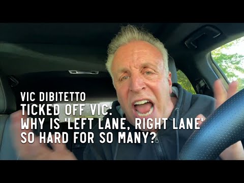 Ticked Off Vic: Why is 'left lane, right lane' so hard for so many?