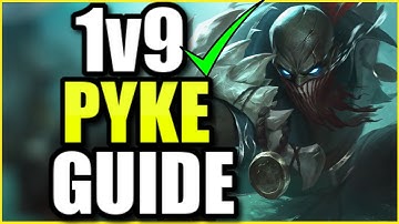 HOW TO PYKE SUPPORT 1V9 FOR BEGINNERS IN SEASON 11 | League of Legends
