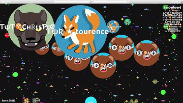 Tricksplits and Splitrunning - Agar io Gameplay #TYTRC