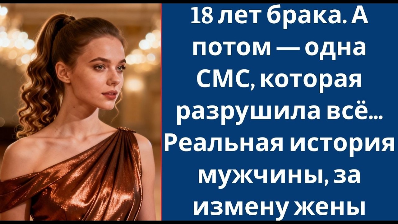 18 лет брака  А потом — одна СМС, которая разрушила всё… Реальная история мужчины, за измену жен