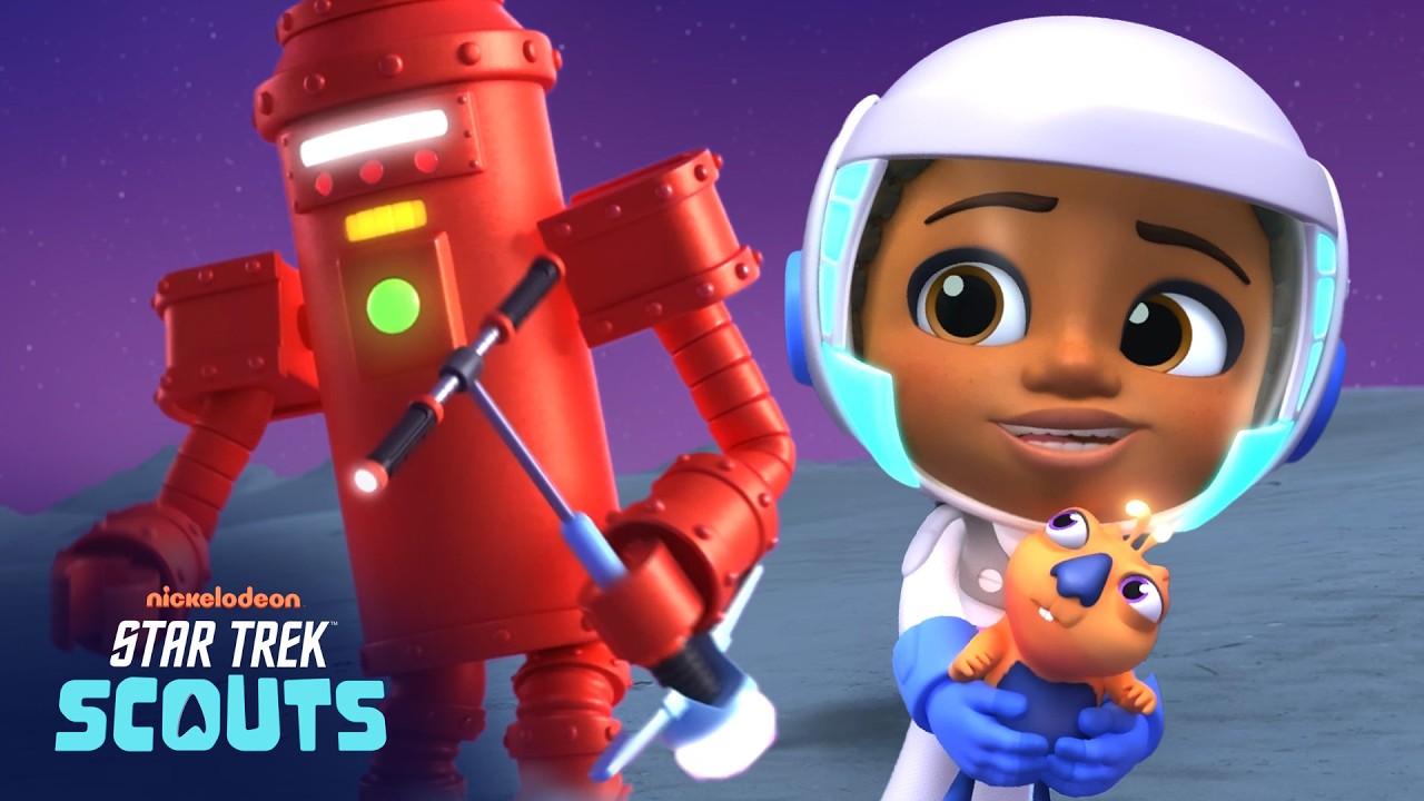 Holodeck Rescues #6 | Star Trek Scouts Defeat ROBOTS on the Moon! 🌕 | Star Trek: Scouts