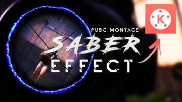 Saber Scope Effect In KineMaster | PUBG Mobile | Glowing Scope Effect In KineMaster