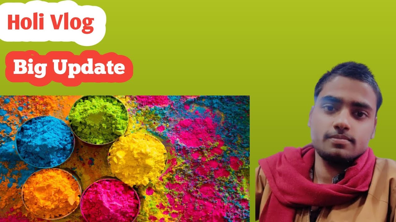 Holi Vlog In Ara (Bhojpur) In My Brothers And Sister #minivlog #vlog #dailyvideo #dailyvideoblog 