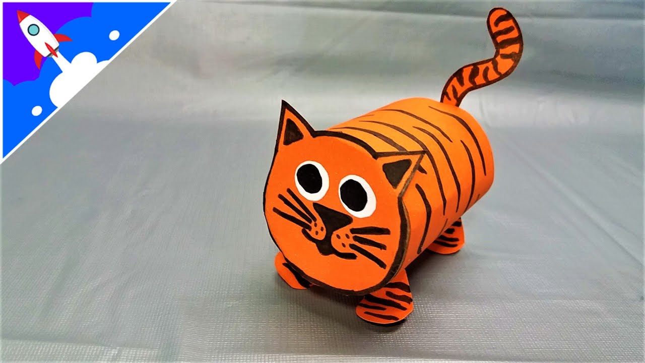 Como fazer um tigre de papel 