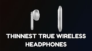 Thinner than AirPods! Yobybo Card20 True Wireless Headphones - Future Tech!