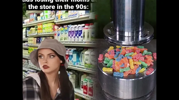 #90s vs. Today Kids losing their mom in the store… #90skids #nostalgia