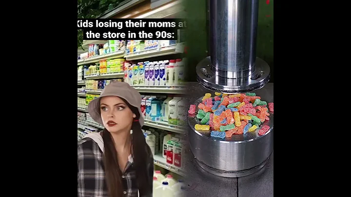 #90年代 vs. 現代 お店でお母さんを見失った子供たち… #90年代の子供たち #ノスタルジア
