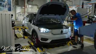 Volvo XC 40  born electric assembly line.