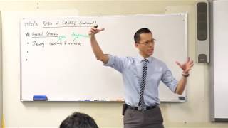 Related Rates of Change: Overall Strategy Related Rates of Change: Overall Strategy