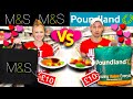 Who can buy  cook the best valentines meal with only 10  poundland vs ms food