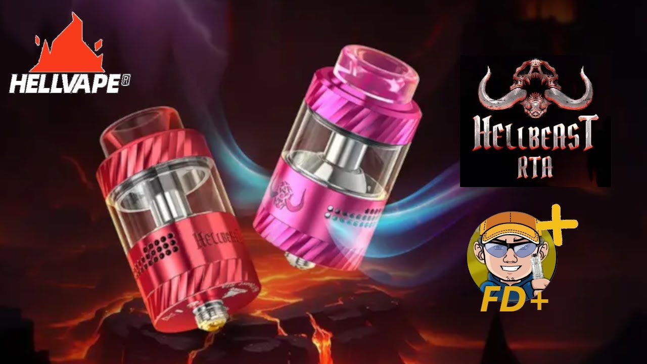HellBeast RTA de Hell v a p e - YouTube
