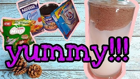How to Make Creamy Milo Dalgona without Mixer!/Easy Tutorial