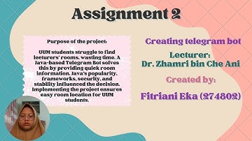 Assignment 2 - Realtime Programming (STIW3054)