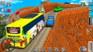 Impossible Hill Bus Driver 3D #1 - Ofroad Hill Bus Simulator Game 2023 - Android Gameplay screenshot 4